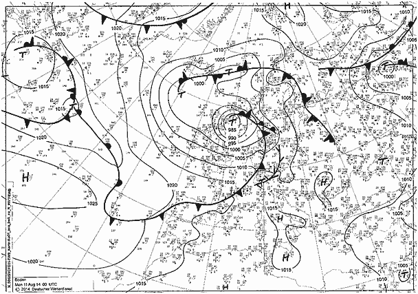 Synoptická mapa