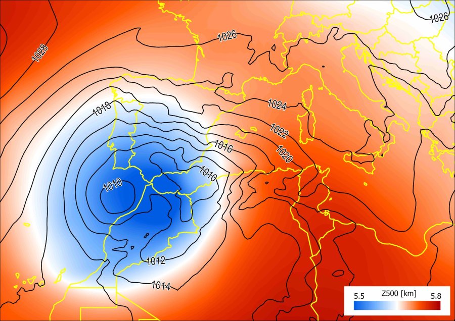 synoptická situace