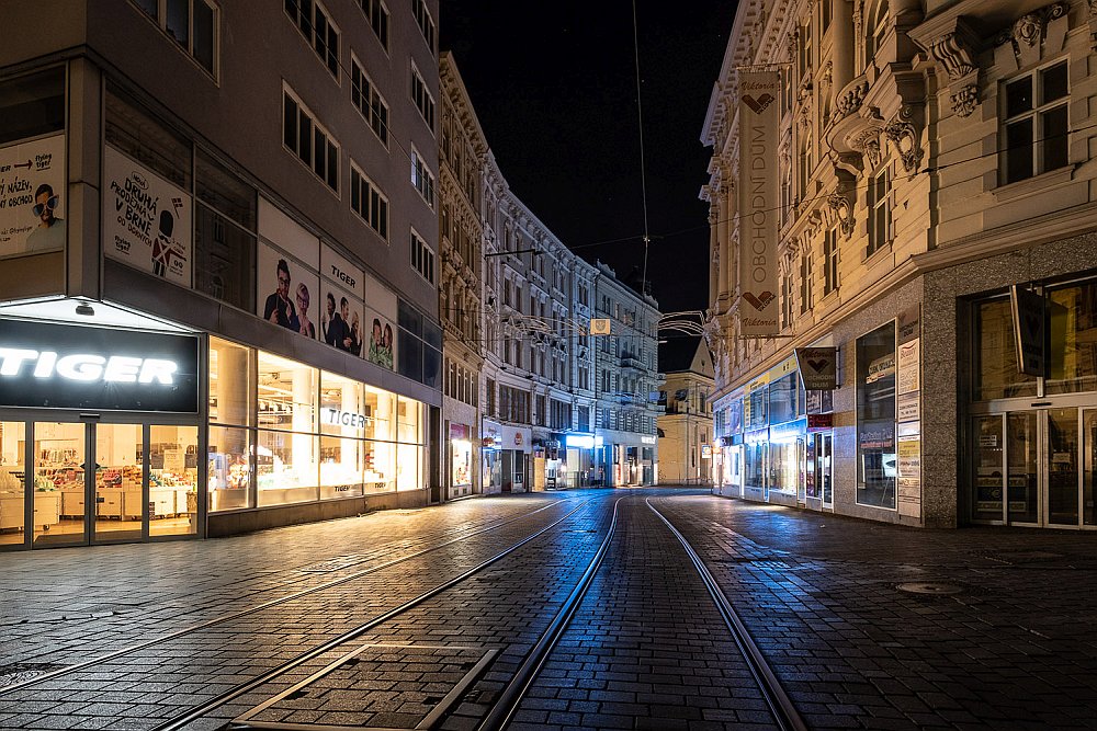 Noční Brno