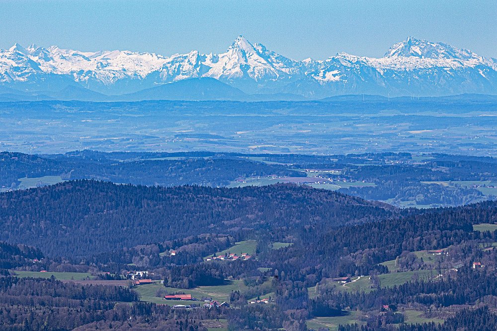 Alpy ze Šumavy