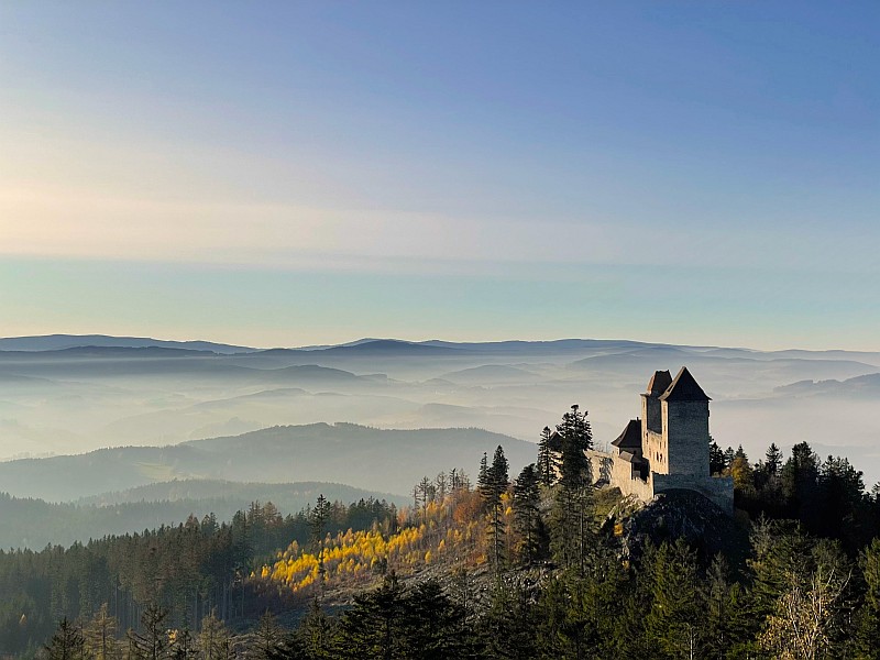 Kašperk - Pustý Hrádek