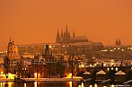 Zasněžené Hradčany