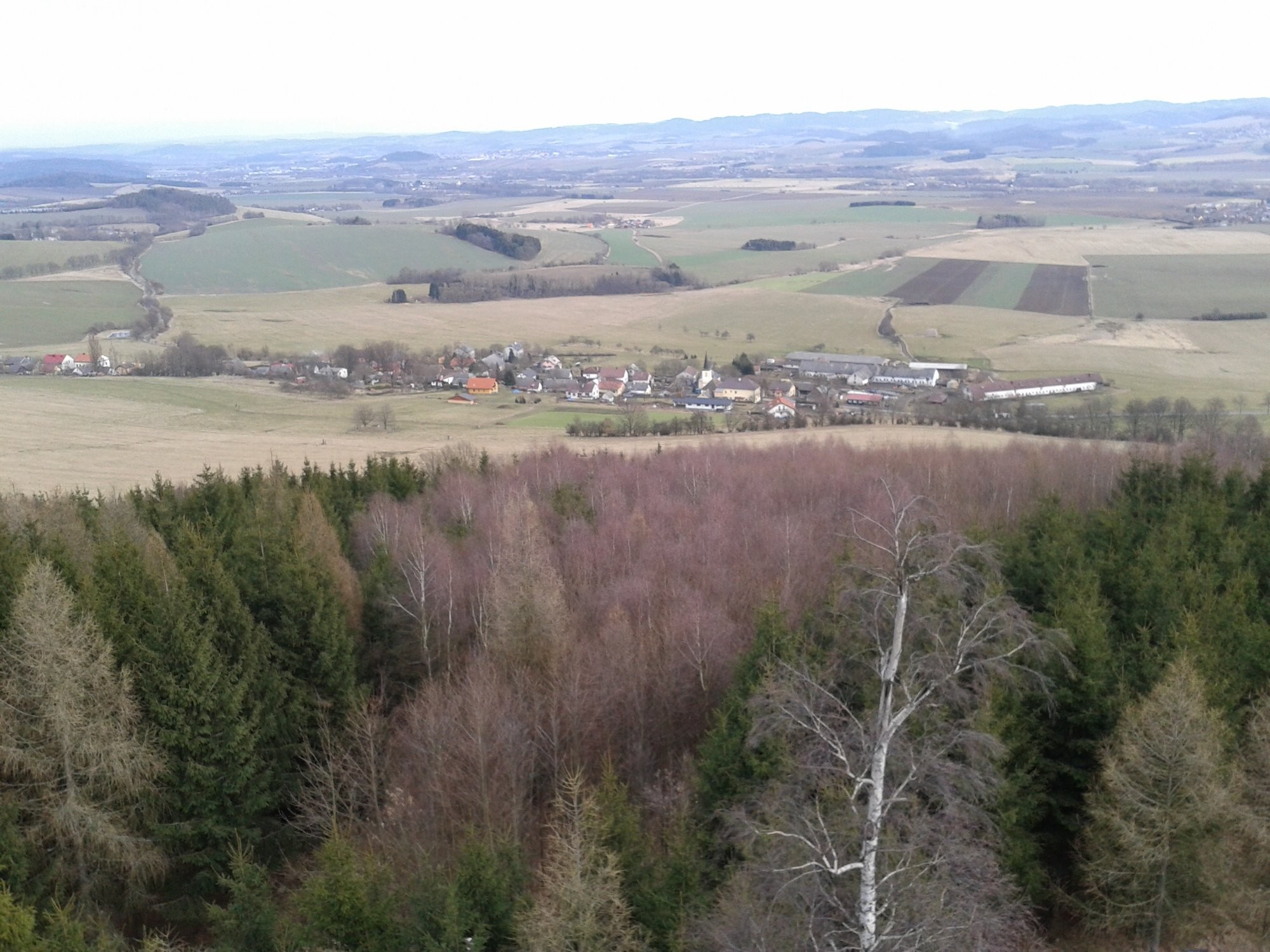 foto z rozhledny