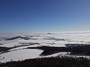 Zima České středohoří