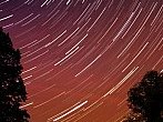 Star trails in one hour