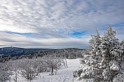 Fichtelberg - výhled na Klínovec