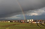 Duha nad městem
