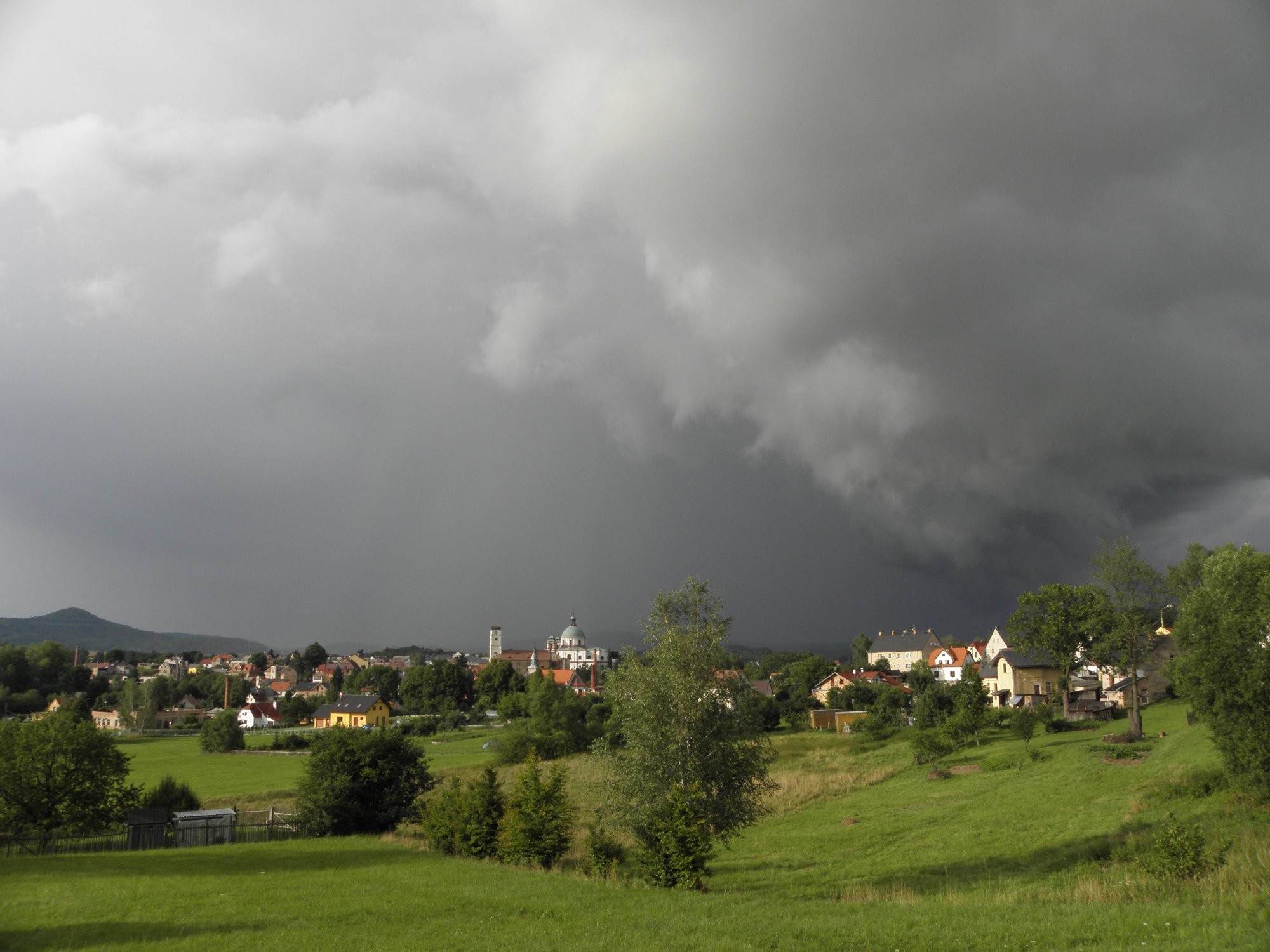 Bouřka u Jablonného. 