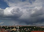 Přeháňka nad Prahou 12.5.2014