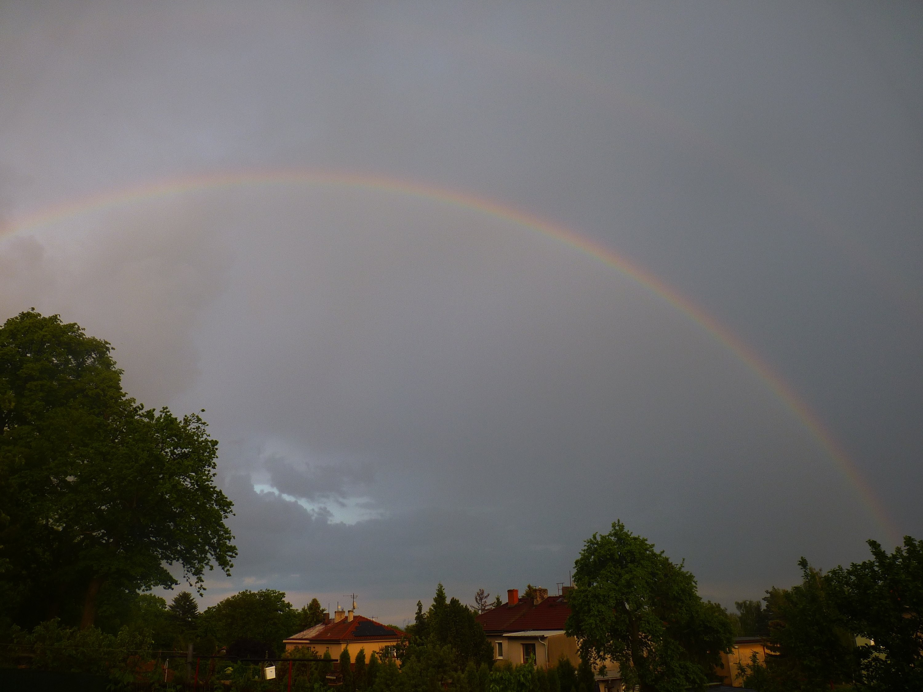 Duha nad Jirkovem