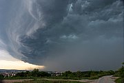 Bow echo nad Plzní