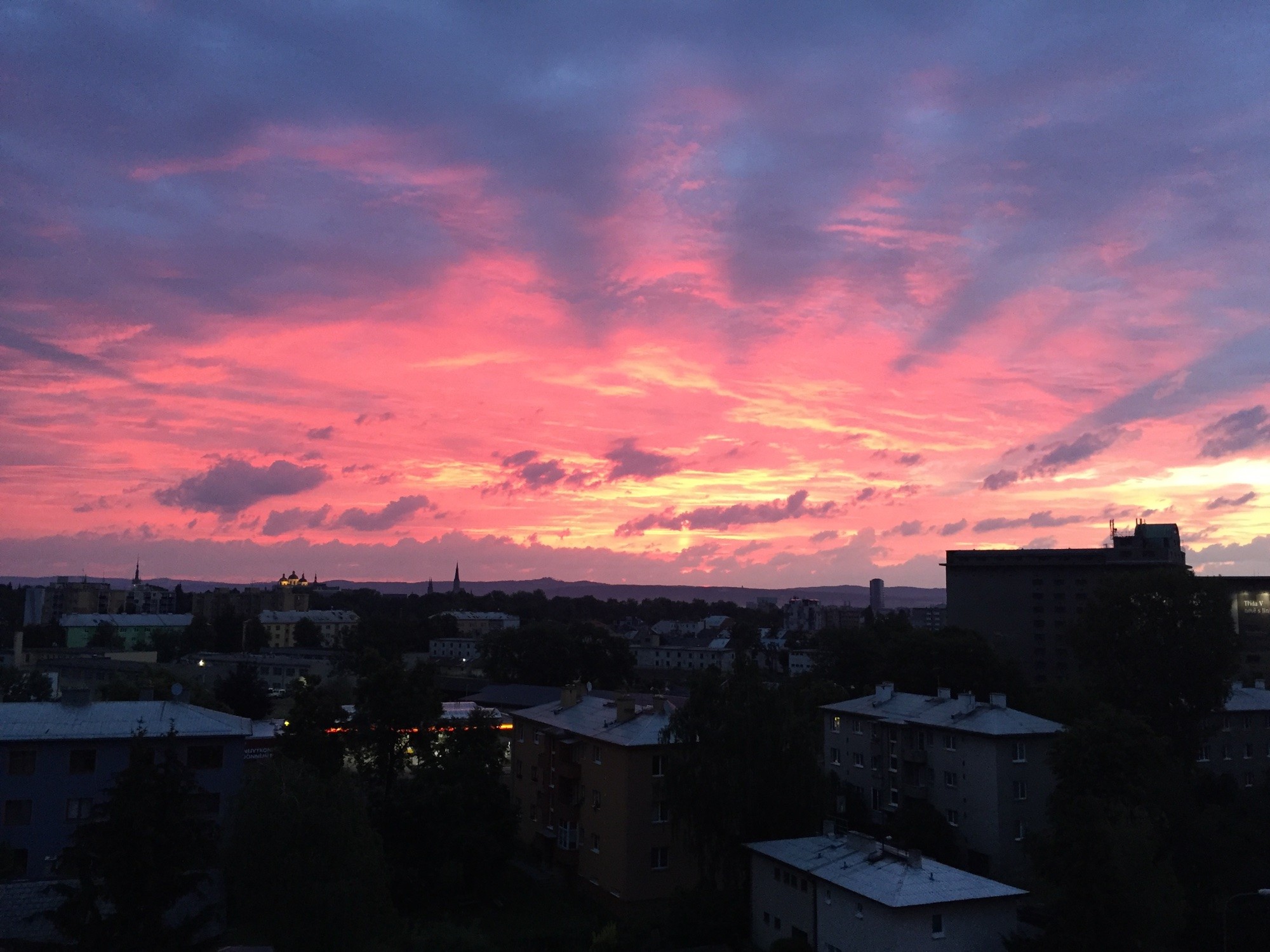 Ráno nad Olomoucí