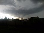 Supercela u Hradce Králové
