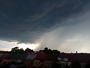 Chvíle před bouřkou v Aši 