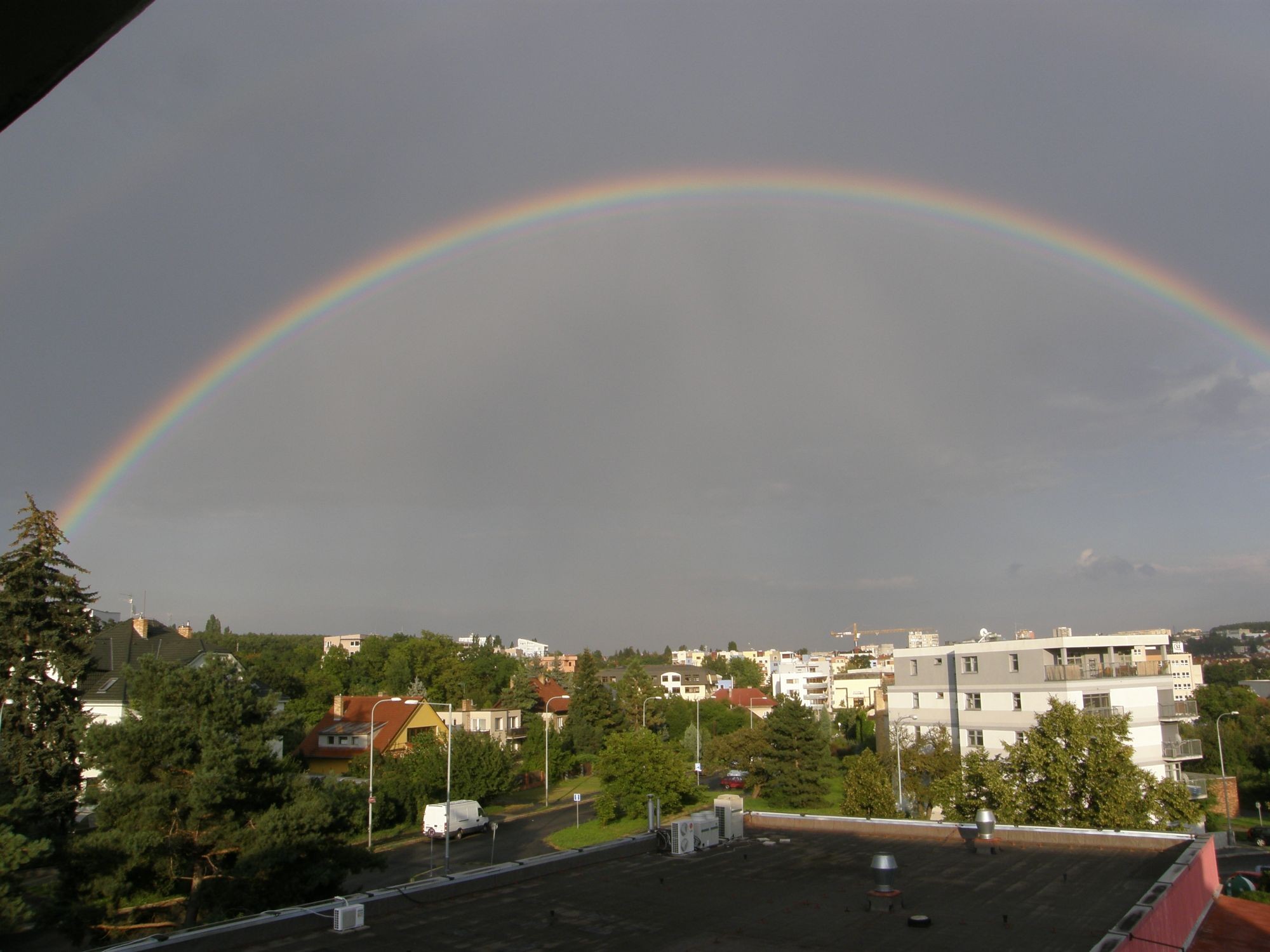 Duha v Hostivaři