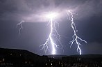 Blesky nad Bratislavou