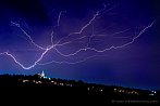 Pavučina nad Svatým Kopečkem