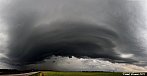 Shelf cloud u Starých Čivic