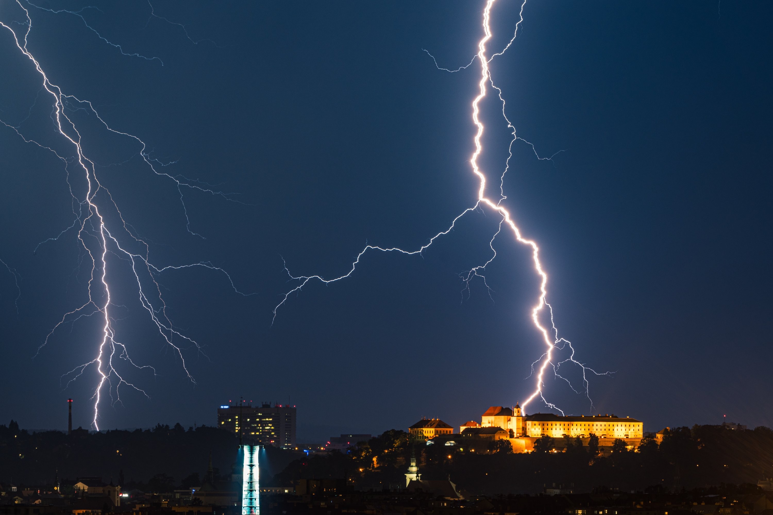 BRNO Špilberk - přímý zásah
