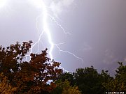 CG blesk nad Prahou