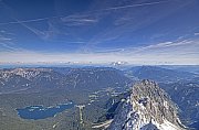 Zugspitze - výhled na Eibsee