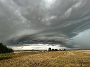 Supercela na Mělnicku 30.7.2023