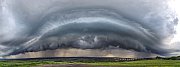 Panorama shelf cloudu