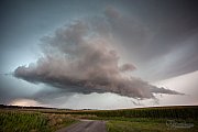 Wall cloud u Stradouně