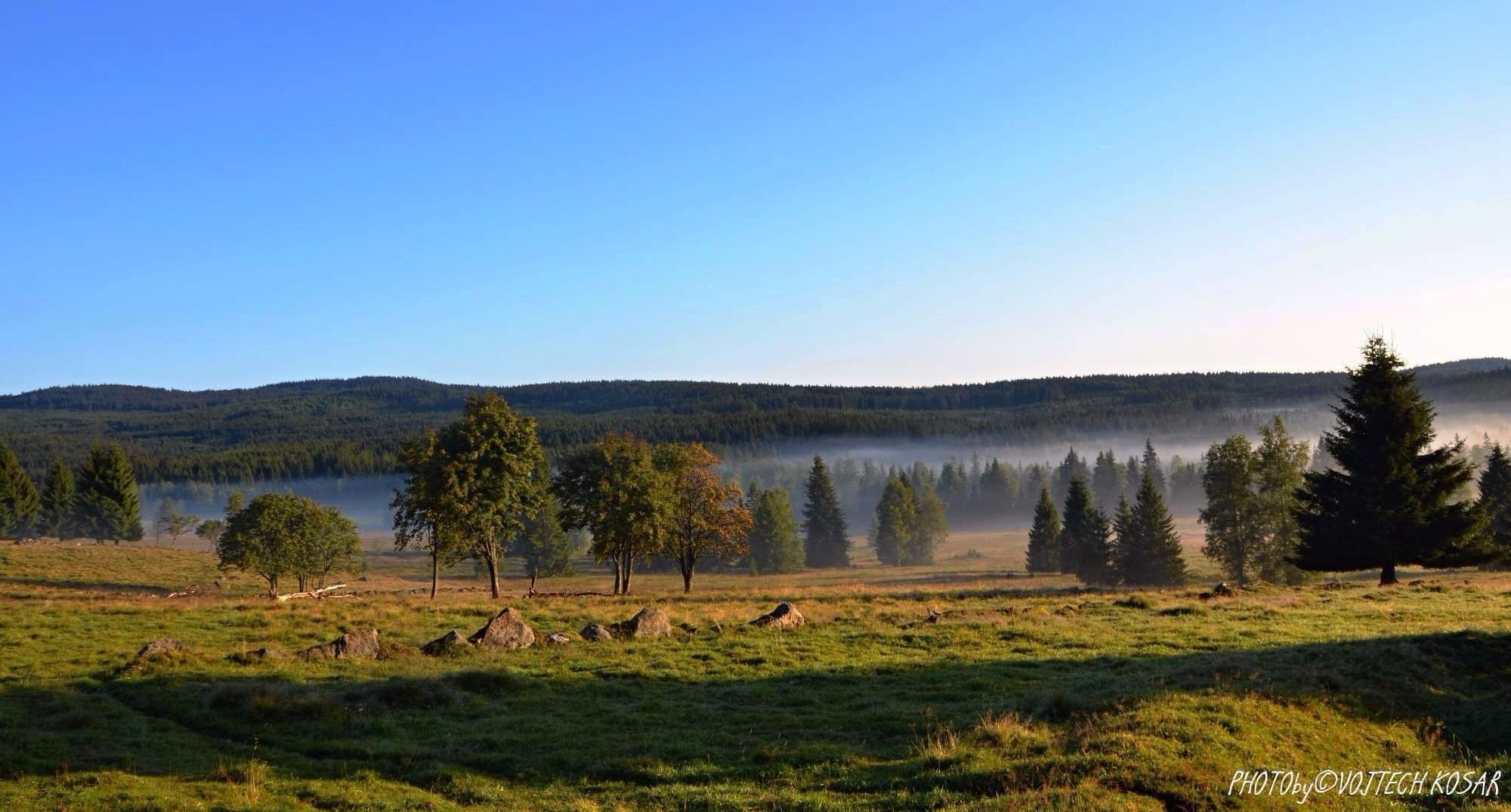 Šumavské ráno