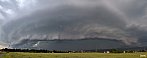 Panorama shelf cloudu