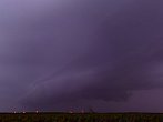 Shelf cloud nad Prahou 