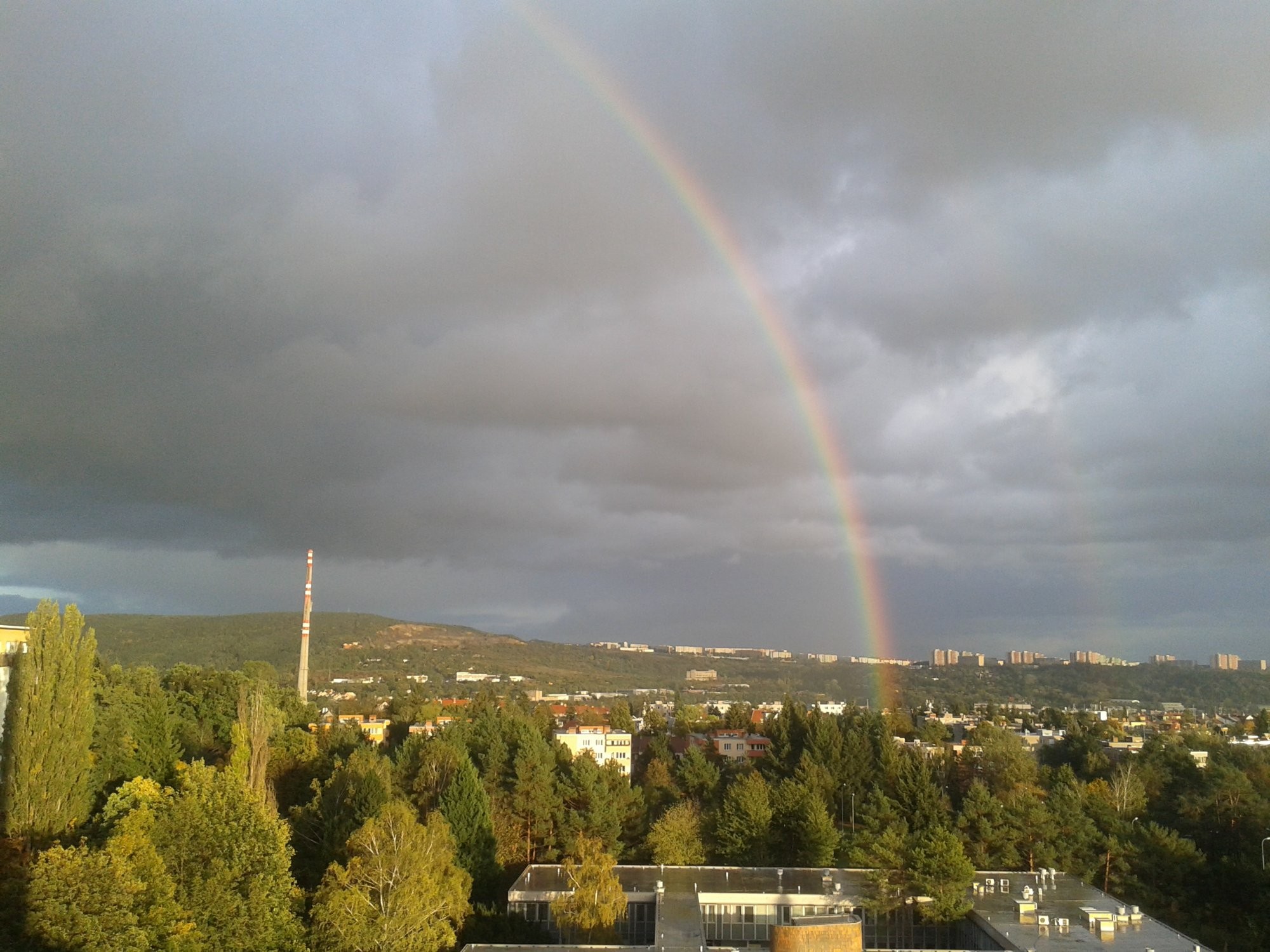Duha nad Brnem
