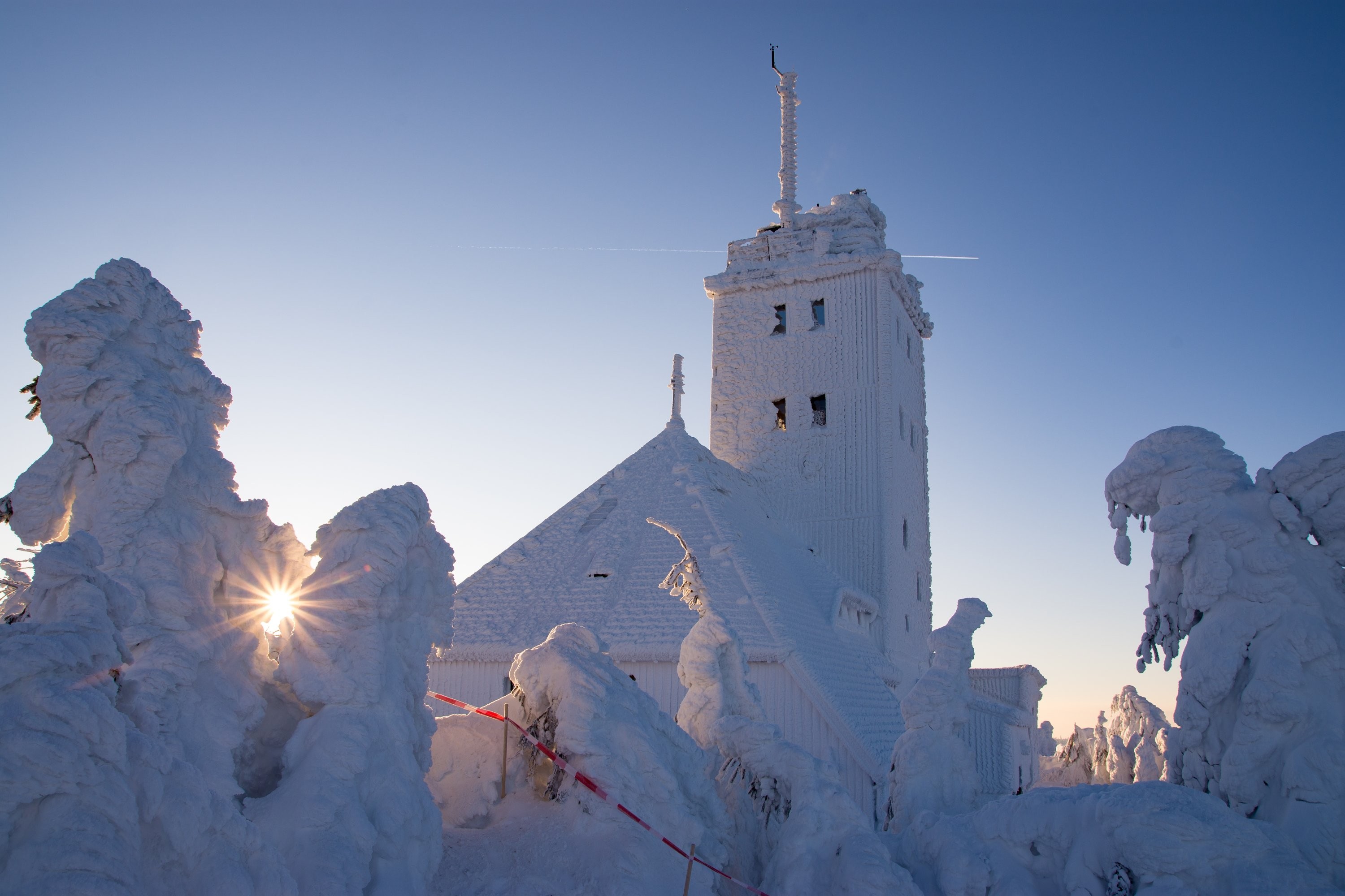 Zimní Fichtelberg