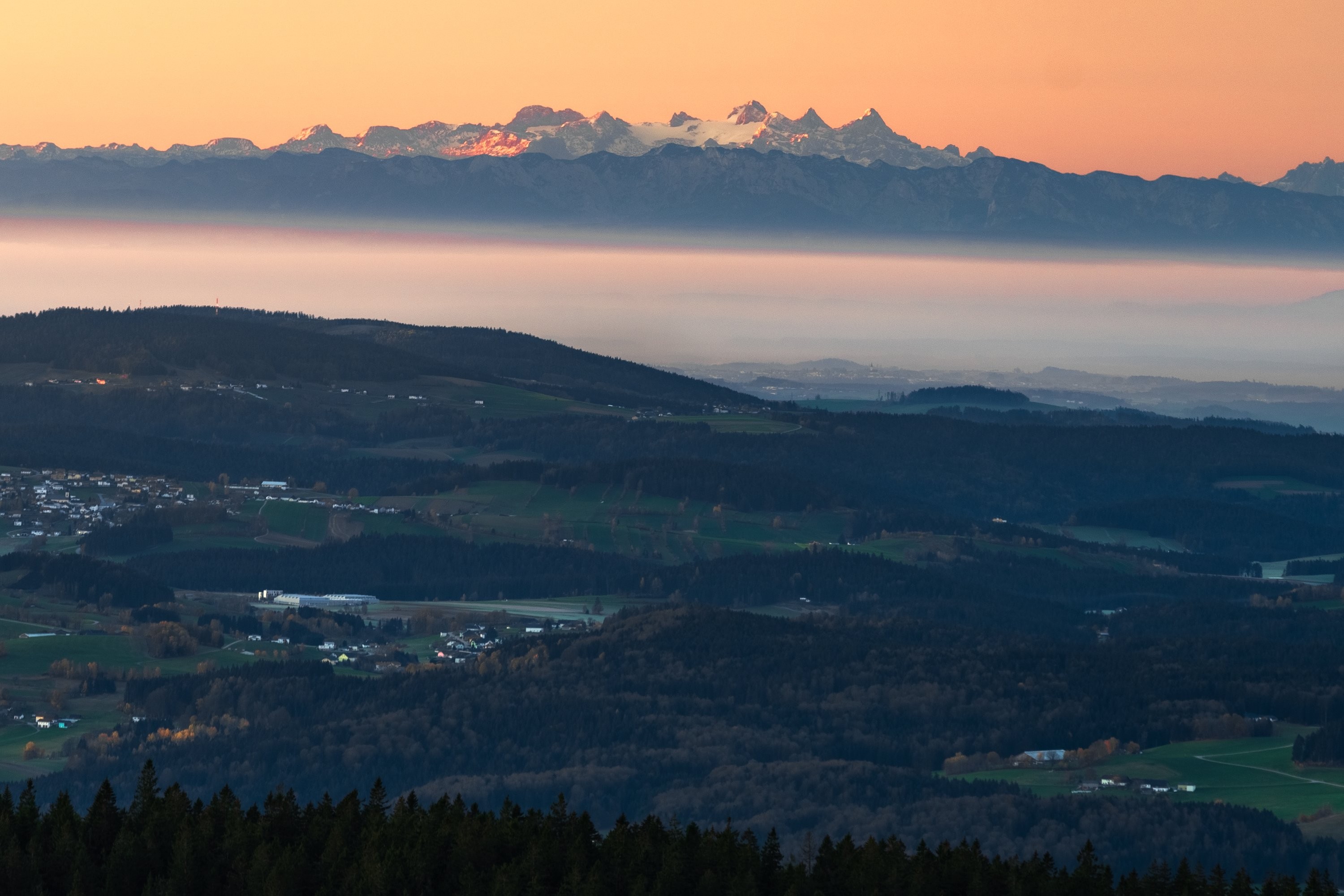 Dachstein z Plechýho, Šumava