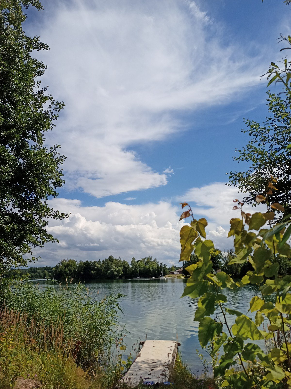 Pláž Hrádek jezero